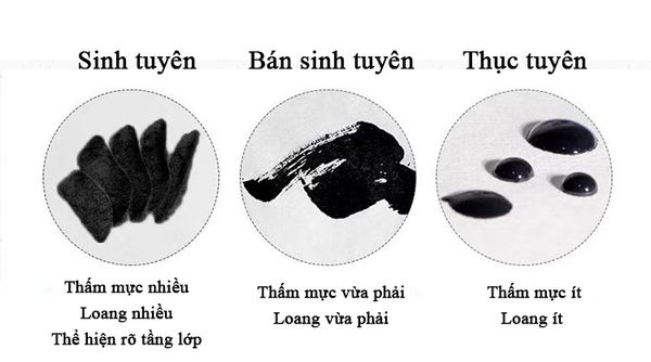 Phân biệt các loại giấy xuyến